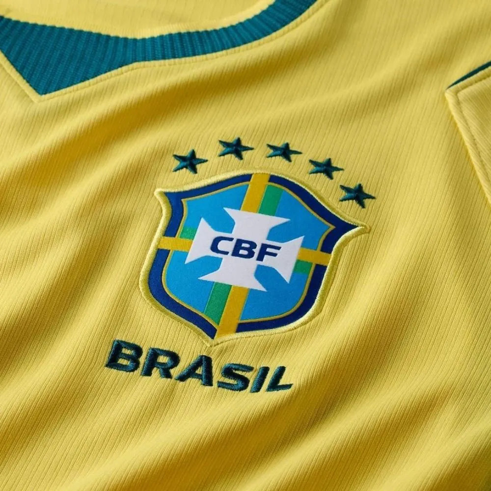 Camisa Seleção Brasileira 26/27 Nacional Tor.Fem.Amarela