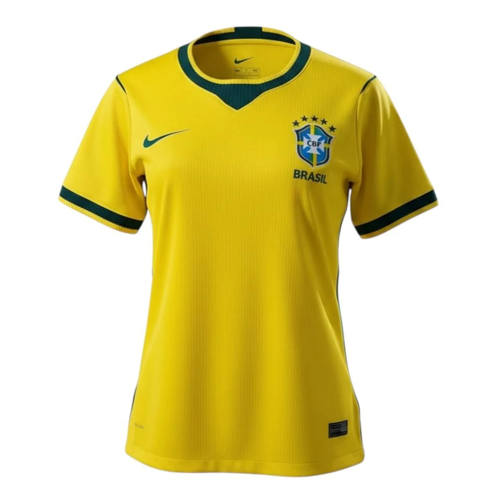 Camisa Seleção Brasileira 26/27 Tailandesa Tor.Fem.Amarela